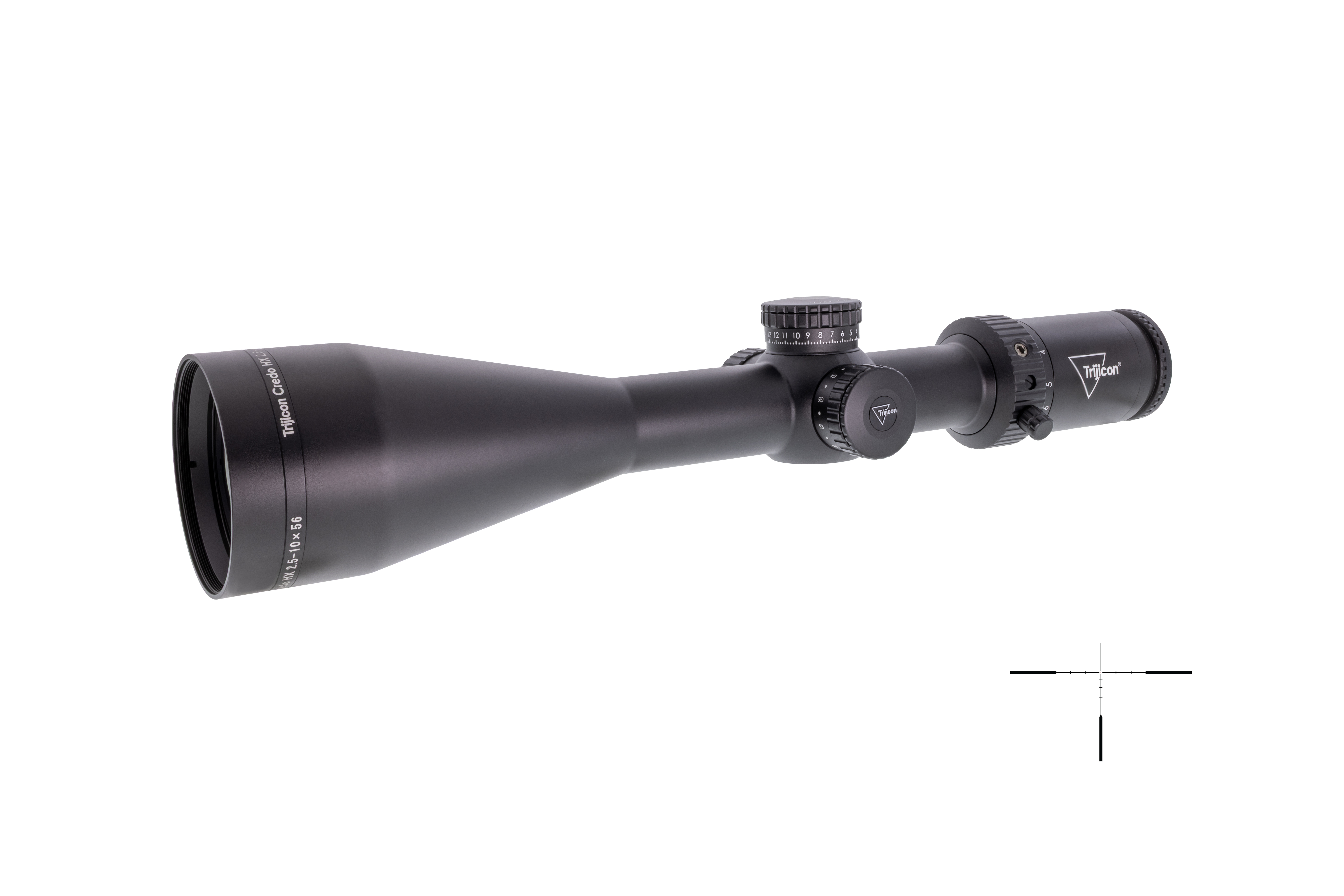 TRIJICON CREDO HX 2.5-10X56 BDC RED/GRN